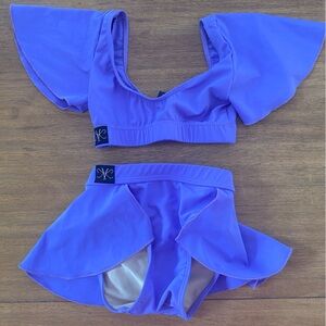 Kandi Kouture dancewear/leo set. Child Small size 4.